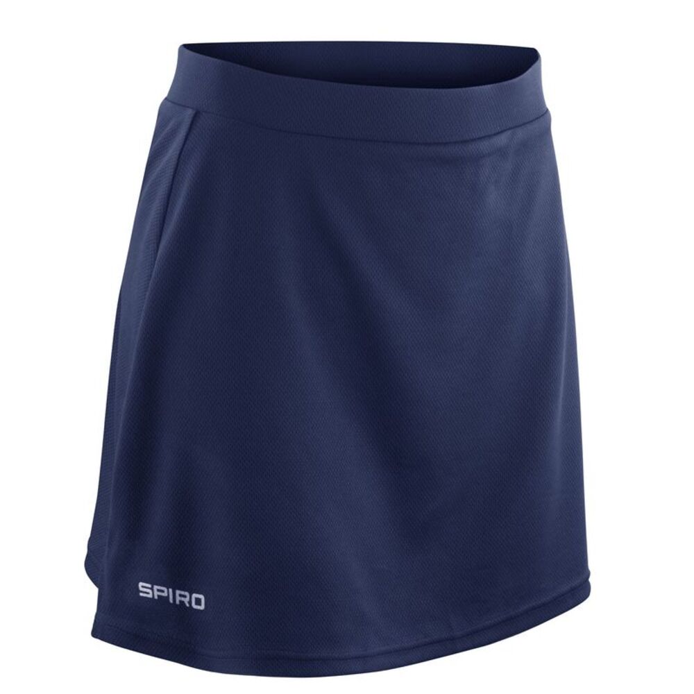 Spiro Womens/Ladies Plain Skort / Navy